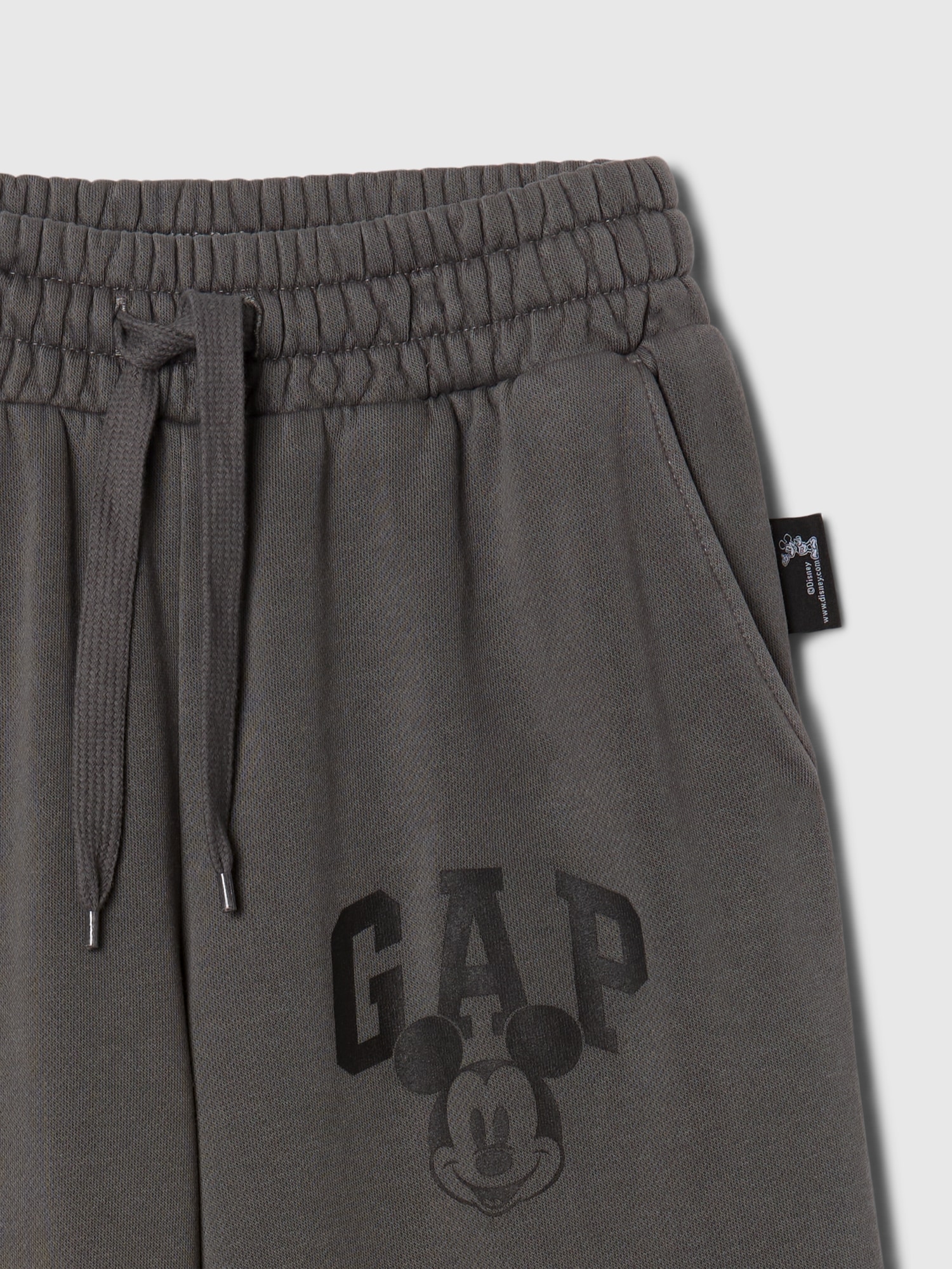 Gap × Disney Kids VintageSoft Mickey Mouse Logo Sweatpants | Gap