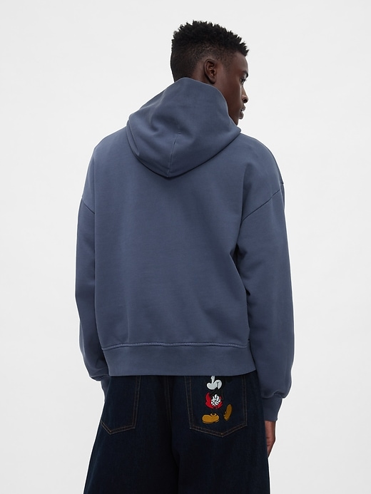 2 of 8 showing, with the color navy uniform of product Gap × Disney Mickey Mouse Logo Hoodie