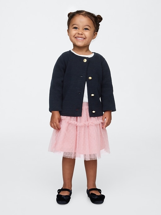 Image number 1 showing, Baby & Toddler Tiered Tulle Skirt