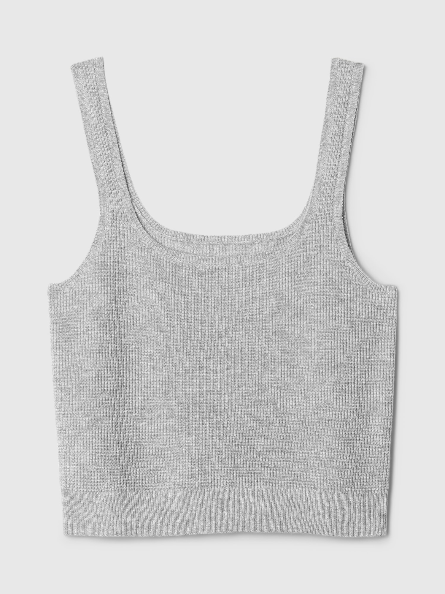 CashSoft Waffle PJ Cropped Tank Top | Gap
