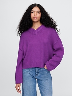 Women s Purple Sweaters Gap