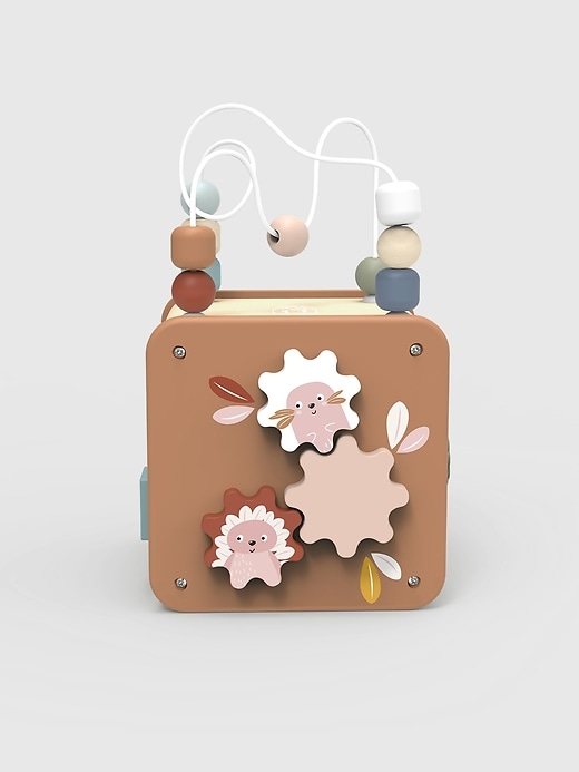 Image number 4 showing, 5 in 1 Activity Cube Toddler Toy