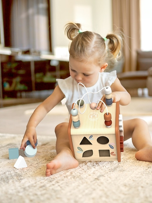 Image number 3 showing, 5 in 1 Activity Cube Toddler Toy