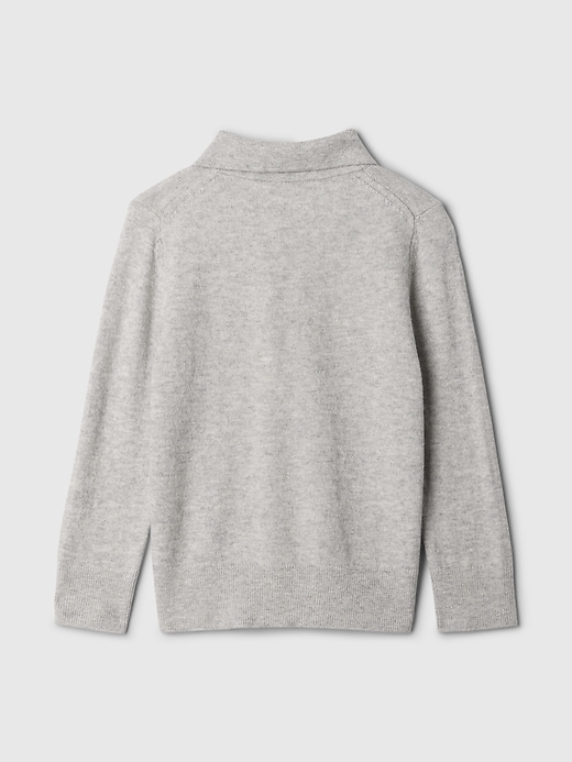 Image number 3 showing, Baby & Toddler CashSoft Polo Sweater