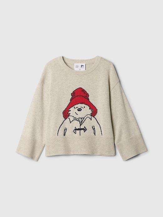 Image number 1 showing, Baby & Toddler Paddington 24/7 Split-Hem Sweater