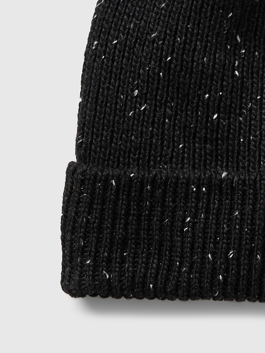 2 of 8 showing, with the color True black of product Donegal Beanie