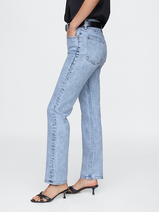 Image number 3 showing, High Rise '90s Straight Jeans