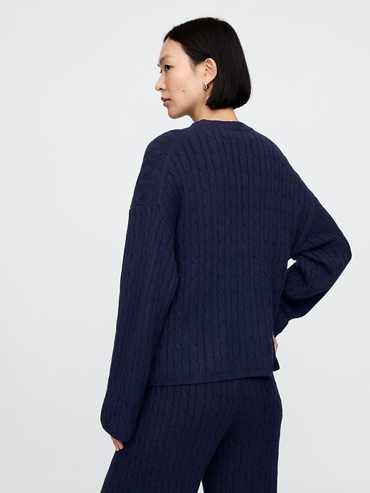 CashSoft Cable-Knit Sweater | Gap