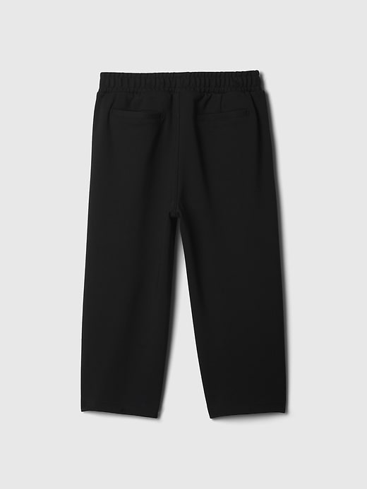 2 of 8 showing, with the color true black of product Baby & Toddler Pull-On Ponte Pants