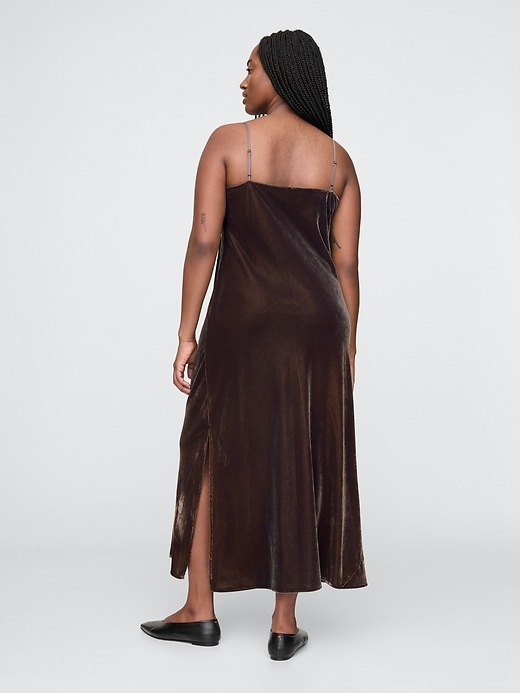 brown velvet slip dress Velvet Slip – Saffron – The White Raven