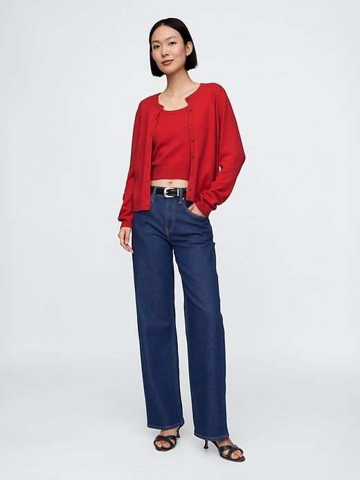 Image number 3 showing, CashSoft Cardigan