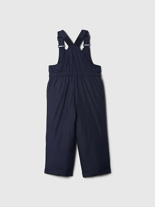 Image number 2 showing, Baby & Toddler Recycled Snow Bib Overalls