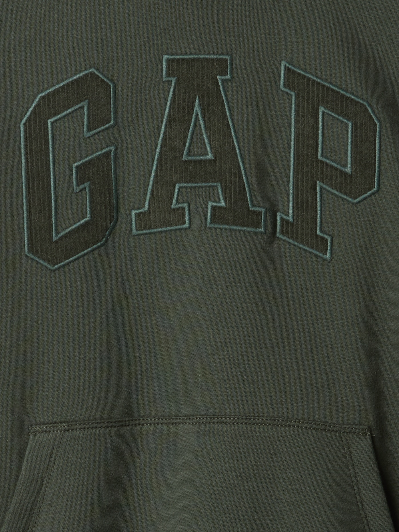 Olive green gap hoodie online