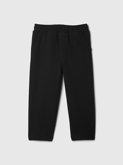 1 of 8 showing, with the color true black of product Baby & Toddler Pull-On Ponte Pants