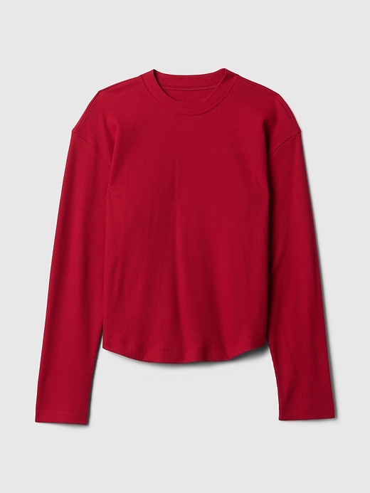 ★関税込☆Rest&Recreation★OVERSIZED WAFFLE CREWNECK T-SHIRT REST & RECREATION 2412 OVERSIZED WAFFLE CREWNECK T-SHIRT