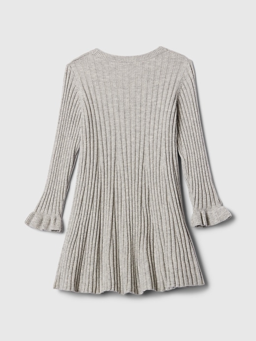 Image number 4 showing, Baby & Toddler CashSoft Rib Sweater Dress