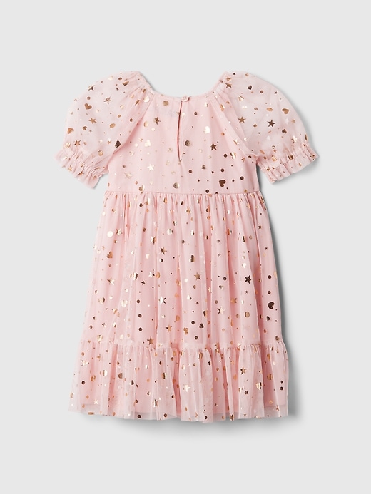 Image number 4 showing, Baby & Toddler Metallic Tulle Dress