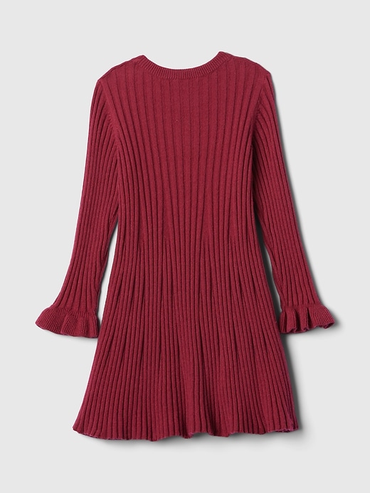 Image number 3 showing, Baby & Toddler CashSoft Rib Sweater Dress