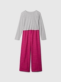 Kids Recycled Flannel PJ Set