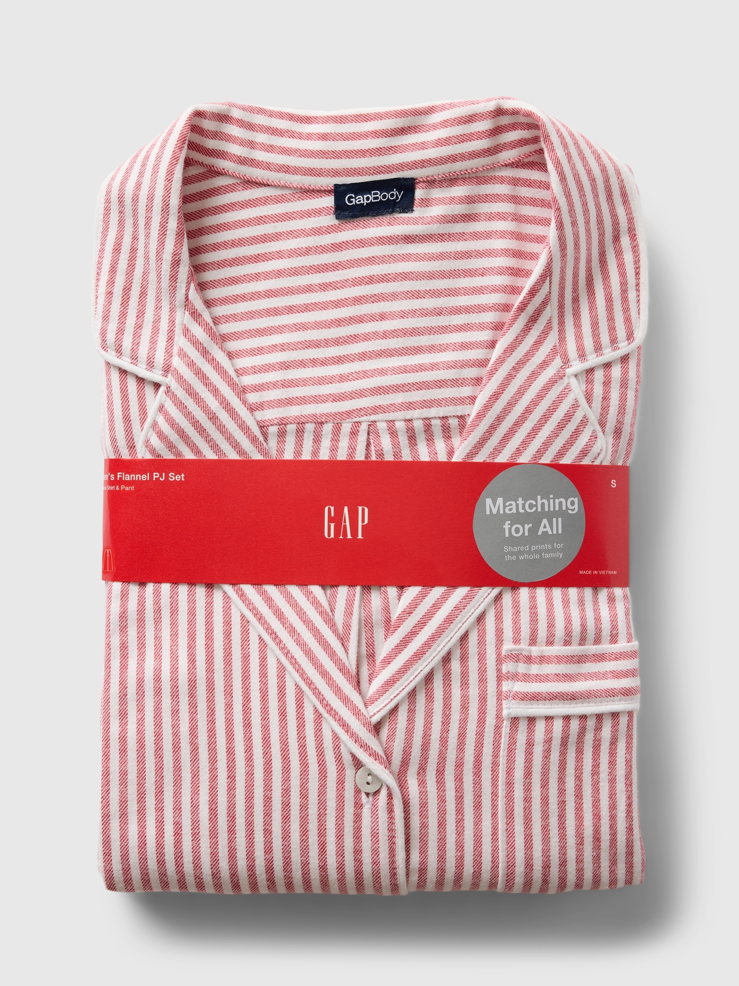 Flannel pj set gap