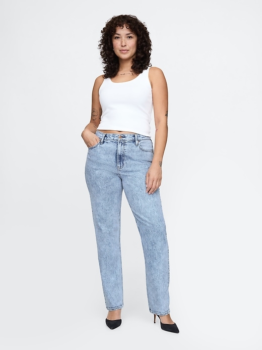 Image number 5 showing, High Rise '90s Straight Jeans