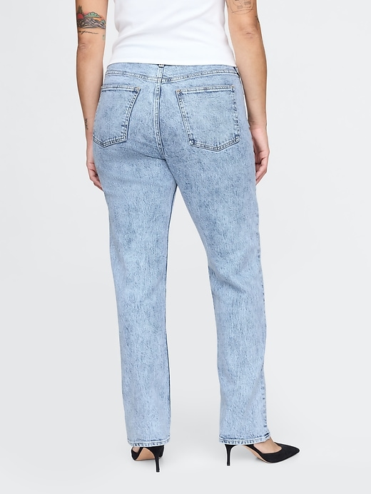 Image number 6 showing, High Rise '90s Straight Jeans