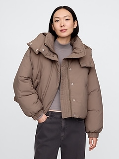 Women s Puffers Outerwear Jackets Gap