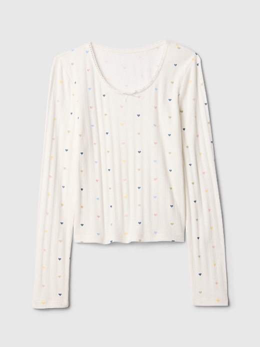 Image number 5 showing, Kids Pointelle T-Shirt