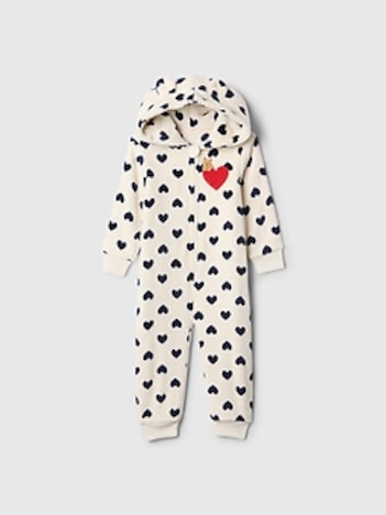 Baby & Toddler Recycled Sherpa Bear One-Piece