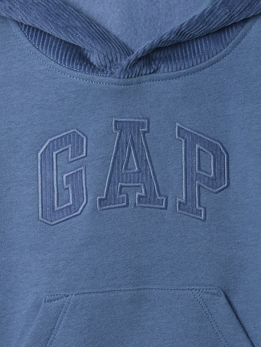 Image number 3 showing, Baby & Toddler VintageSoft Logo Corduroy Hoodie