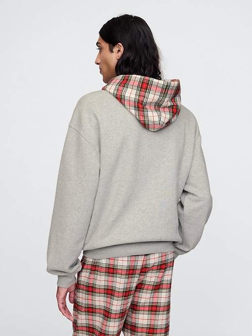 Image number 2 showing, VintageSoft Striped Logo Hoodie
