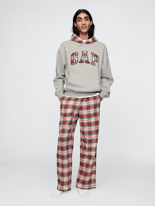 Image number 3 showing, VintageSoft Striped Logo Hoodie