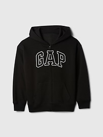 Kids Vintage Soft  Logo Zip Hoodie