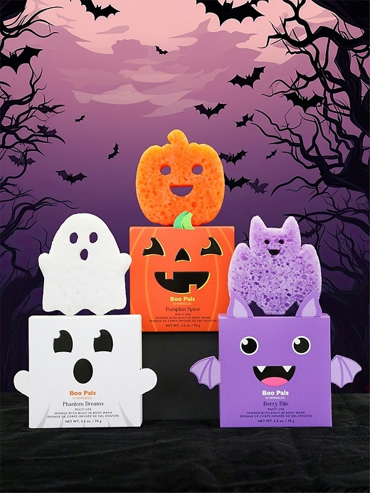 Image number 8 showing, Spongelle Foaming Sponge Boo Pals Body Wash Infused Buffer