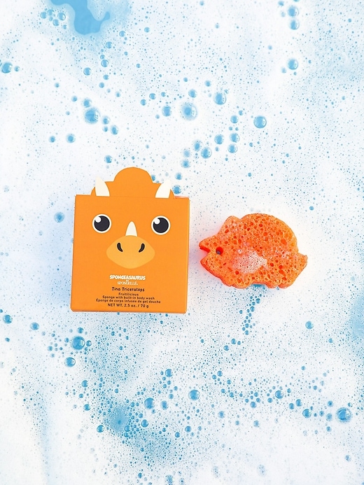 Image number 3 showing, Spongelle Foaming Sponge Spongeasaurus Body Wash Infused Dinosaur Buffer