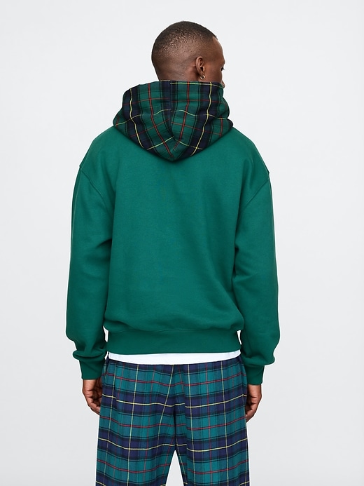 Image number 2 showing, VintageSoft Striped Logo Hoodie