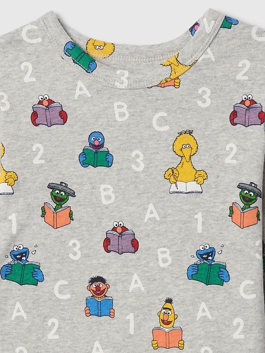 Image number 3 showing, Baby & Toddler  Sesame Street Organic Brushed Cotton PJ Set