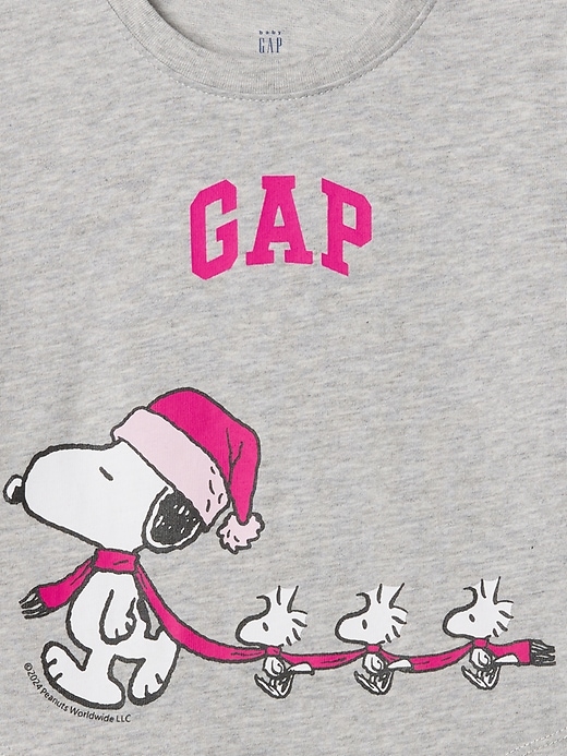 Image number 3 showing, Baby & Toddler Peanuts Holiday Graphic T-Shirt