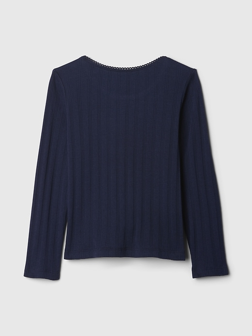 Image number 2 showing, Baby & Toddler Pointelle T-Shirt