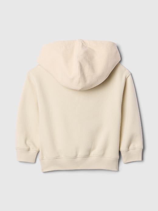 Image number 2 showing, Baby & Toddler VintageSoft Logo Corduroy Hoodie