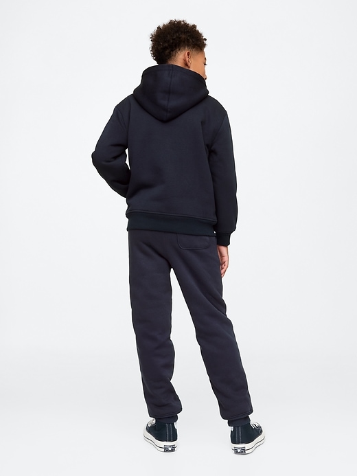 Image number 2 showing, Kids VintageSoft Sherpa-Lined Joggers