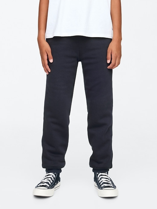 Image number 3 showing, Kids VintageSoft Sherpa-Lined Joggers