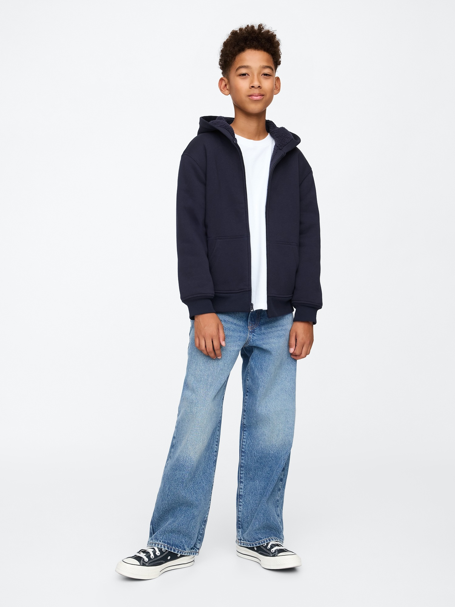 The Children's Place Baby Boys' and Toddler Long Sleeve, Sherpa Lined The Children's Place Baby Boys' and Toddler Long Sleeve, Sherpa Lined