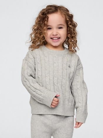 Baby & Toddler CashSoft Cable-Knit Sweater