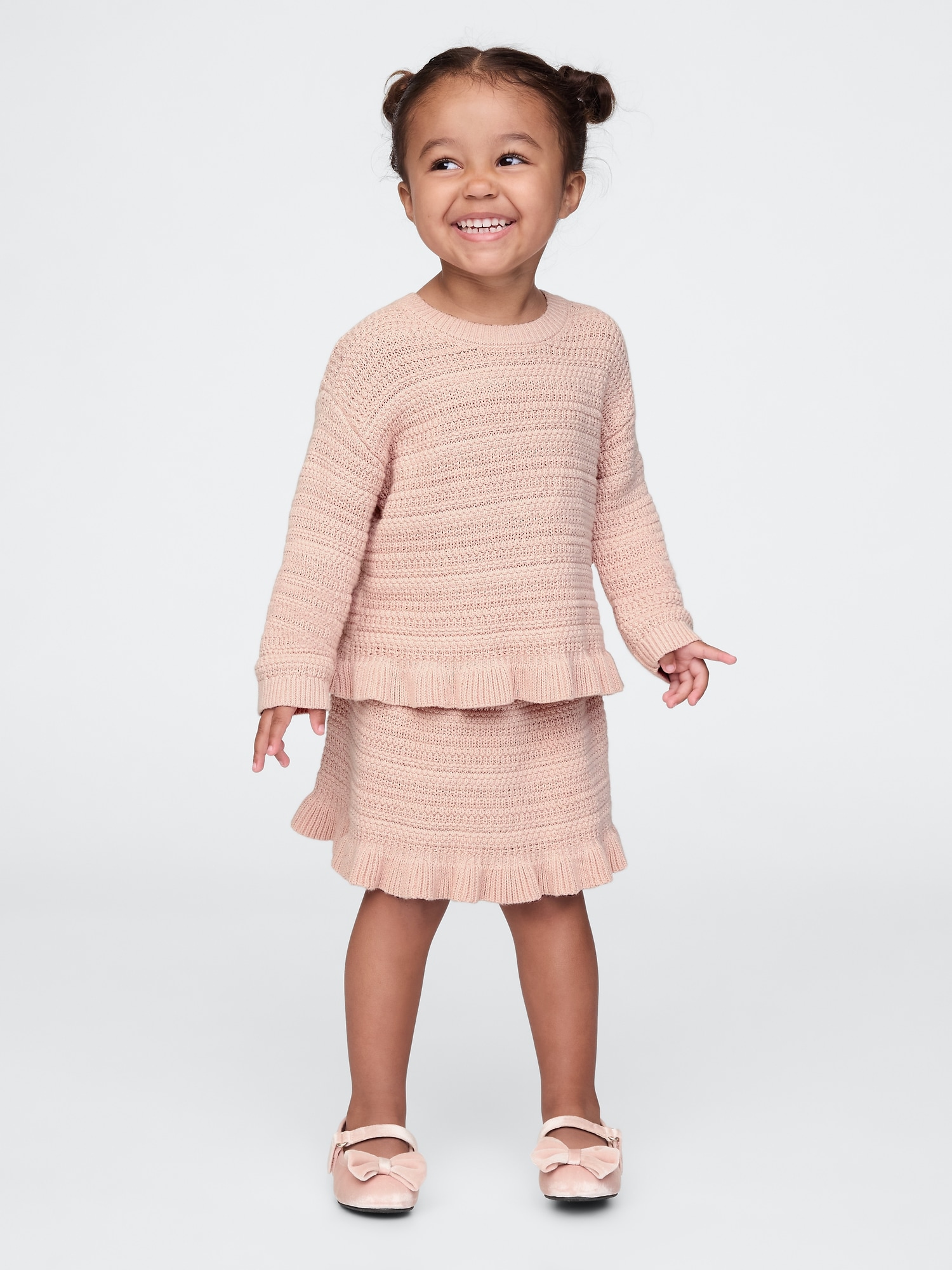 Baby Toddler Ruffle Sweater Skirt Set Gap