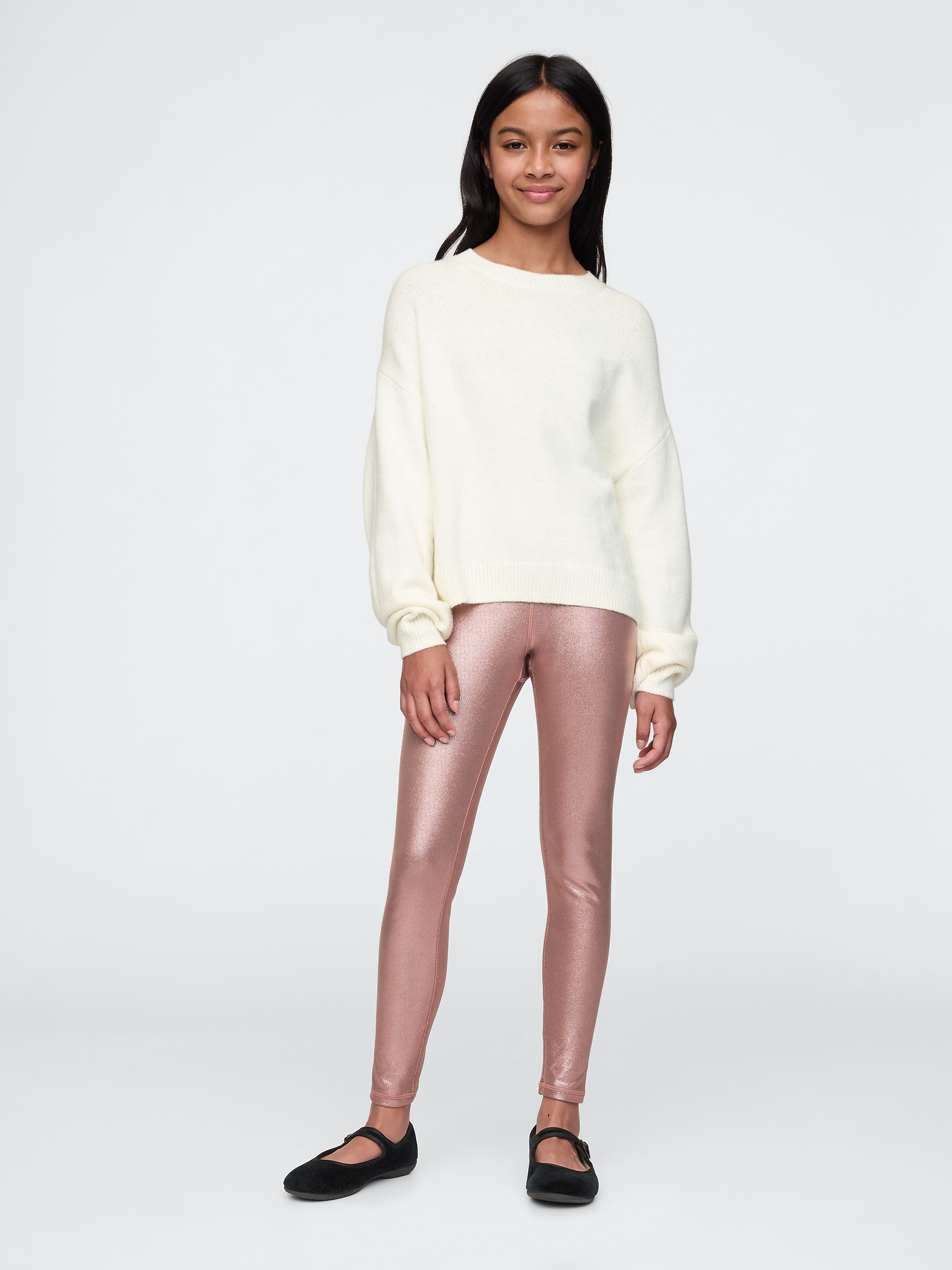 Shiny compression leggings outlet