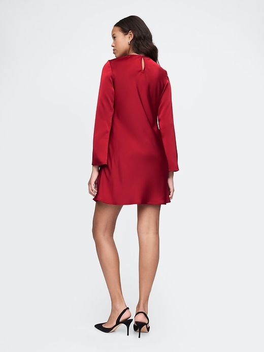gap recycled satin mini dress Recycled Satin Mini Dress