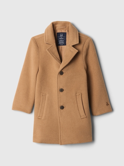 1 of 8 showing, with the color camel brown of product Baby & Toddler Topcoat