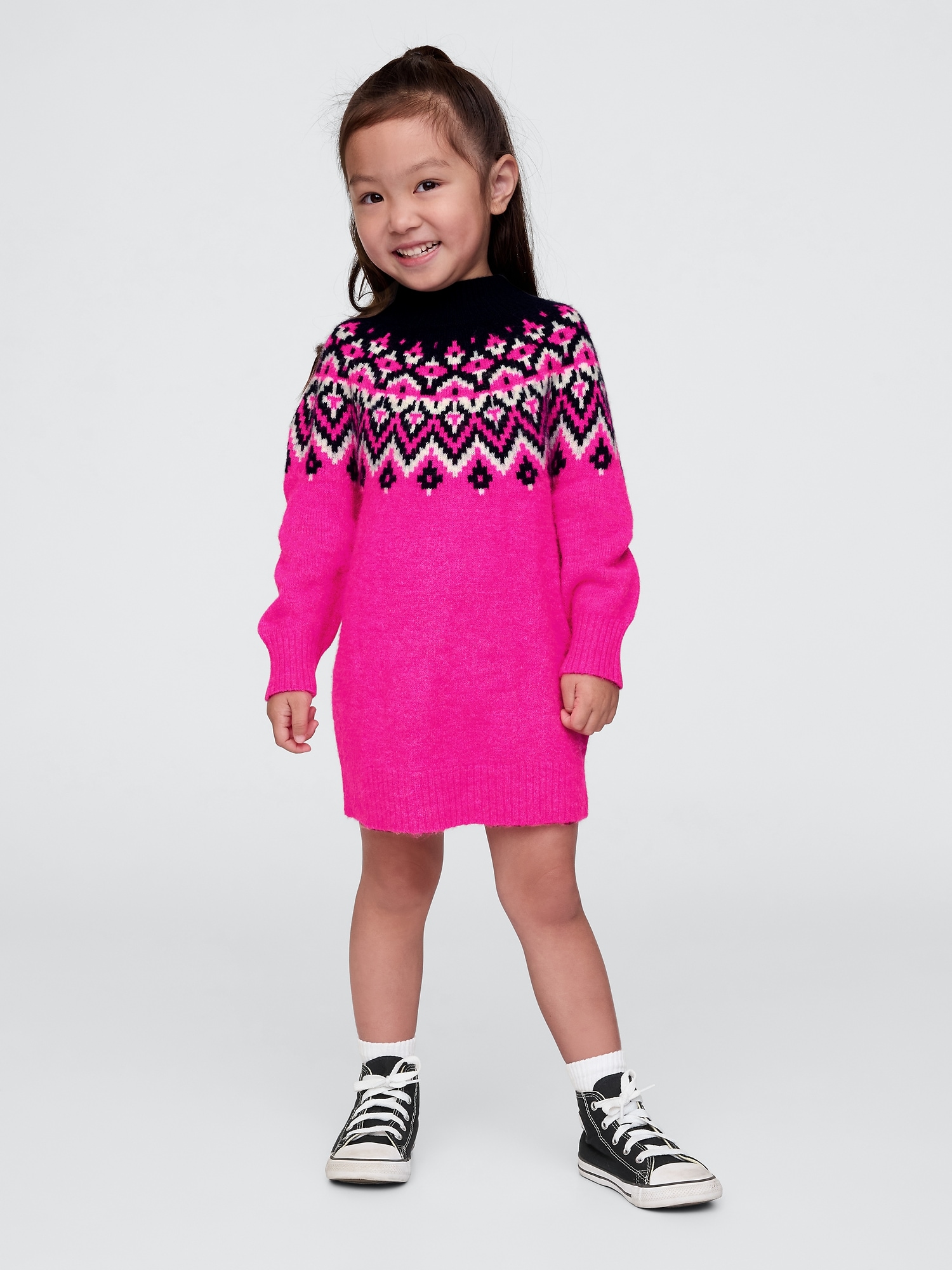 Baby Toddler Fair Isle Sweater Dress Gap