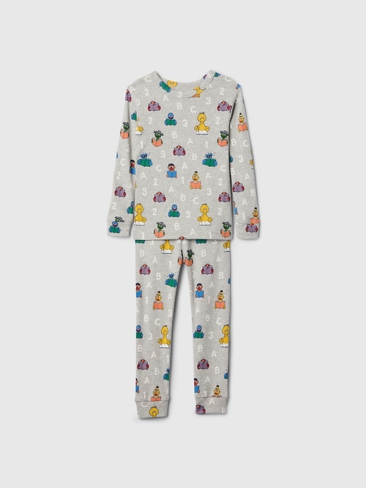 Image number 1 showing, Baby & Toddler  Sesame Street Organic Brushed Cotton PJ Set